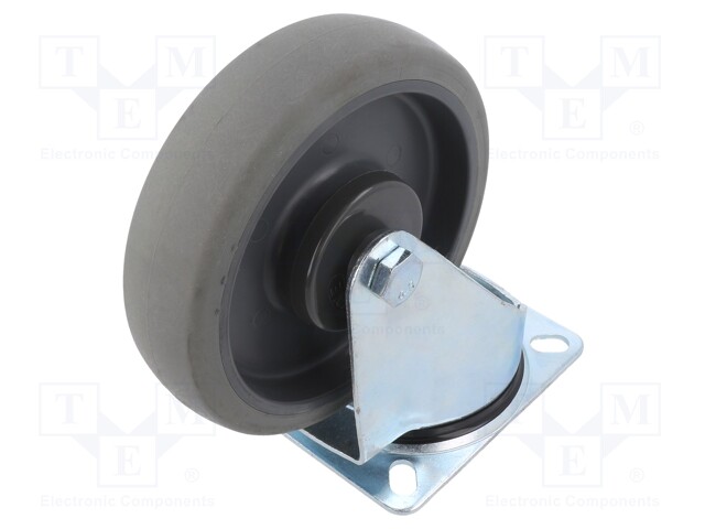 KULJETUSPYÖRÄ - Ø: 160MM - W: 40MM - H: 195MM - VÄÄNTÖ-350KG - TERÄS - Kuljetuspyörät - KPE-WTE-160K1 - 1