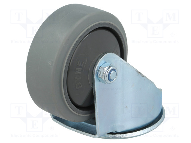 KULJETUSPYÖRÄ - Ø: 80MM - W: 32MM - H: 105MM - VÄÄNTÖ-350KG - TERÄS - WTE - Kuljetuspyörät - KJE-WTE-80K1 - 1