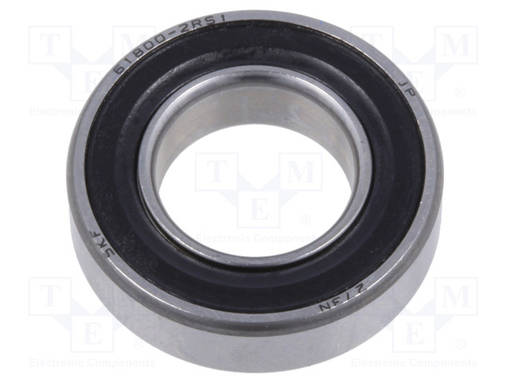 KUULALAAKERI - SISÄØ: 10MM - ULKOØ: 19MM - W: 5MM - Kuulalaakerit - SKF61800-2RS1 - 1