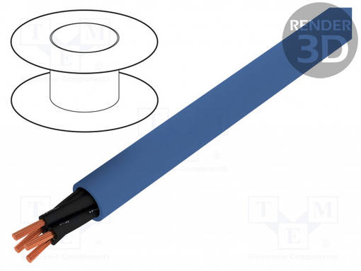 KYTKENTÄJOHTO - ÖLFLEX® EB - 12X1MM2 - SUOJAAMATON - 300V,500V - CU - LANKA - Suojaamattomat moninapakaapelit - OL-EB-12X1 - 1