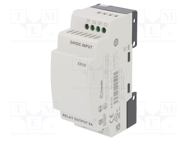 LAAJENNUSMODUULI - IN: 4 - OUT: 2 - OUT 1: RELE - 24VDC - DIN-KISKOLLE - Ohjelmoitavat releet - CROUZET-88970211 - 1