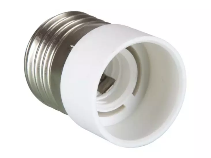 LAMPUNKANTA-ADAPTERI E27 - E14, max 920W 230VAC - Erikoistilpehööri - ACLAD1 - 1