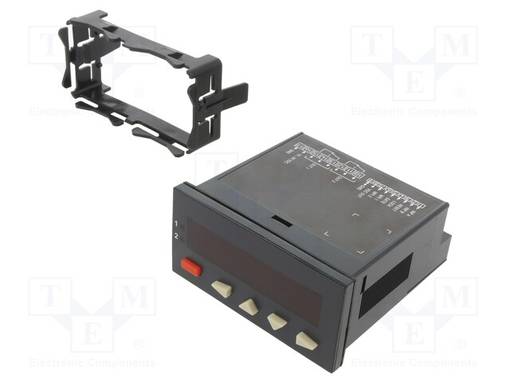 LASKURI: SÄHKÖINEN - LED - IMPULSSIT/NOPEUS/AIKA - 999999 - SPDT - IP65 - Digitaaliset ja mekaaniset laskurit - TRU-8980-1 - 1