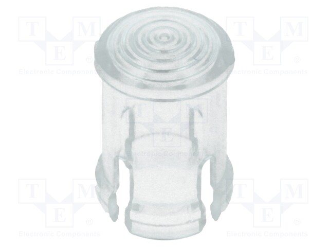 LED-LINSSI - PYÖREÄ - LÄPINÄKYVÄ - MATALAPROFIILINEN - 5MM - Linssit LEDeille - KEYS8671 - 1