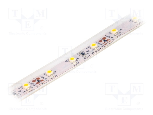 LED-NAUHA - LÄMMIN VALKOINEN - 3528 - LED/M: 60 - 10MM - IP65 - 120° - LED nauhat ja modulit - LS-3528WW60RN-1 - 1
