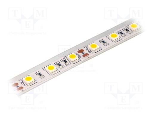 LED-NAUHA - LÄMMIN VALKOINEN - 5050 - LED/M: 60 - IP65 - 120° - 14,4W/M - LED nauhat ja modulit - LS-5050WW60RN-1 - 1
