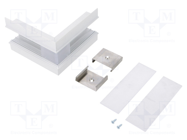 LIITIN 270° - VALKOINEN - ALUMIINI - VARIO30-05 - Profiilit LED nauhoille - TOP-V4770001 - 1