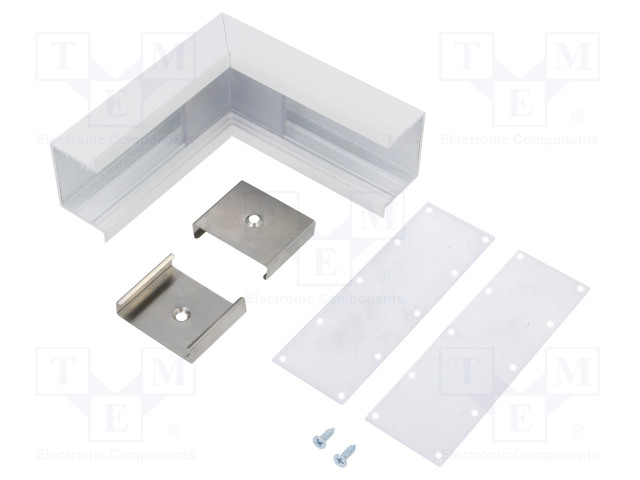 LIITIN 90° - VALKOINEN - ALUMIINI - VARIO30-07 - Profiilit LED nauhoille - TOP-V4800001 - 1