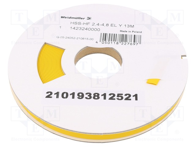 MERKIT - MERKINTÄ: 0 - 1 - 2 - 3 - 4 - 5 - 6 - 7 - 8 - 9 - 2,5÷5MM - PVC - Kaapeleiden merkintä - WM-1878470001 - 1