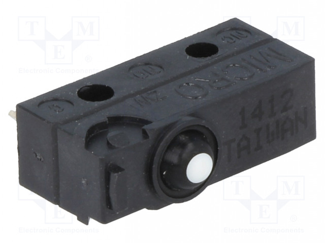MIKROKYTKIN SNAP ACTION - 5A/250VAC - 5A/30VDC - ILMAN VIPUA - SPDT - SANP ACTION mikrokytkimet - ZW50F15AD1 - 1