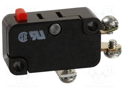 MIKROKYTKIN SNAP ACTION - 11A/250VAC - ILMAN VIPUA - SPDT - ON-(ON) - SANP ACTION mikrokytkimet - V3-101 - 1