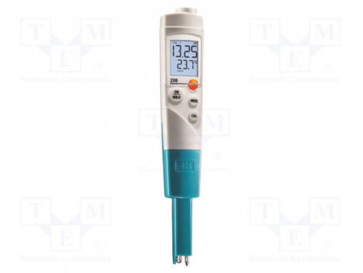 MITTARI: PH - LCD - 0÷14PH - 0÷60°C - TARKK: ±0,4°C - IP68 - PH mittarit - TESTO206-PH1 - 1