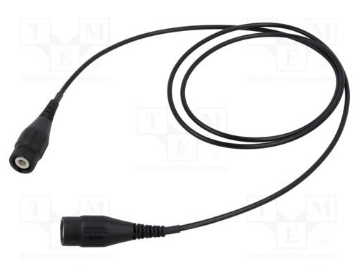 MITTAUSJOHTO - BNC LIITIN,MOLEMMIN PUOLIN - PIT: 1M - MUSTA - Z: 50OHM - Mittausjohdot - XLSS-174-10021 - 1