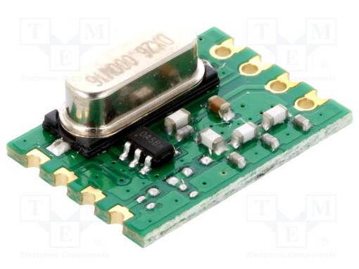 MODUULI: RF - FM-LÄHETIN - OOK - 240÷480MHZ - 1,8÷3,6VDC - 13DBM - SMD - RF moduulit - RFM110-433S1 - 1