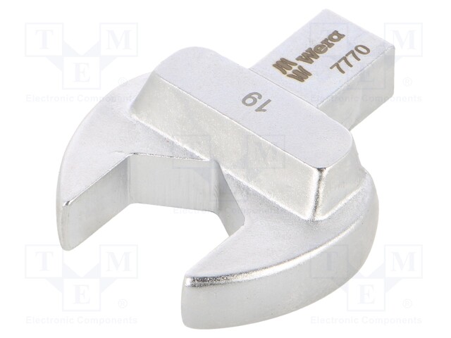 MOMENTTIAVAIMEN KÄRKI - LITTEÄ - KIINNITYS: 9X12 - 19MM - Momenttiavaimet - WERA.05078612001 - 1