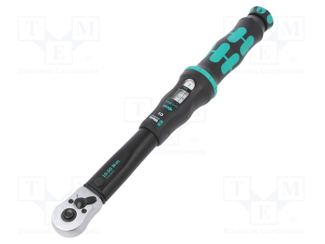 MOMENTTIAVAIN - 360MM - 10÷50NM - KIINNITYS: 1/2" - Momenttiavaimet - WERA.TORQUEC1 - 1