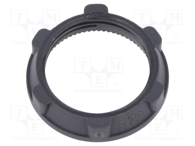 MUTTERI - 22MM - HARMONY XB5 - 10KPL - Taulukytkimien lisävarusteet - ZB5AZ901 - 1