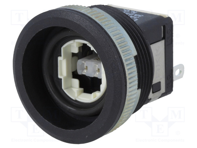 PAINOKYTKIN - AS: 2 - SPDT - 3A/250VAC - 3A/30VDC - ON-(ON) - IP65 - Standardikytkimet - LB15WKW01 - 1