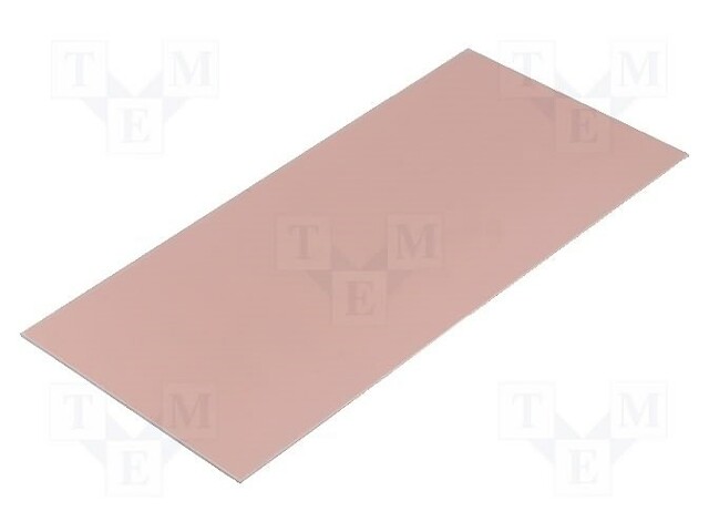 PIIRILEVY FR4 - LASIKUITU-EPOKSI - 1MM - L: 210MM - W: 100MM - Piirilevyt 2-puoleiset - LAM210X100ED1 - 1
