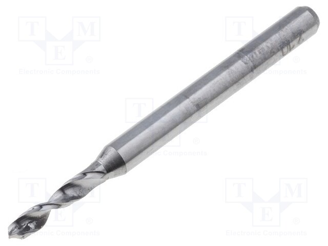 PORANTERÄ - Ø: 2,1MM - L: 38,2MM - VOLFRAMIKARBIDI - 1/8" - 3,175MM - Muut poranterät - SM32-2.1 - 1