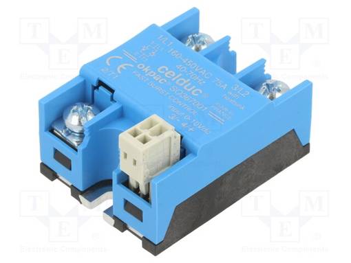 PUOLIJOHDERELE - 0÷10VDC - 75A - 160÷450VAC - SO3 - 1-VAIHEINEN - Puolijohdereleet - SO367001 - 1