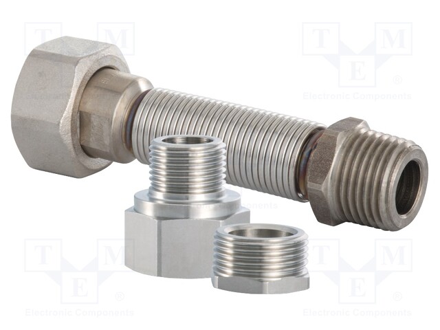 PURISTETTAVA KIERRELIITIN - ULKOKIERRE: G 3/8" - 93÷143MM - Hydrauliikan kytkentälaitteet - HUMMEL-28271238341 - 1