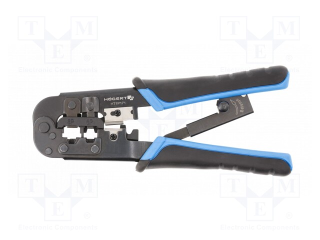 PURISTUSTYÖKALU - Krimppauspihdit RJ-liittimiin - HT1P171 - 1