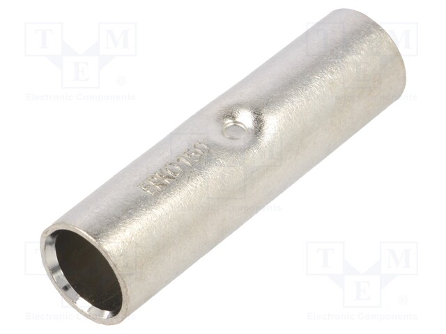 PÄÄTE: JATKOHOLKKI - KUPARI - 150MM2 - TINATTU - PURISTETTAVA - Pääteholkit ja jatkoholkit - KLA-150-801 - 1