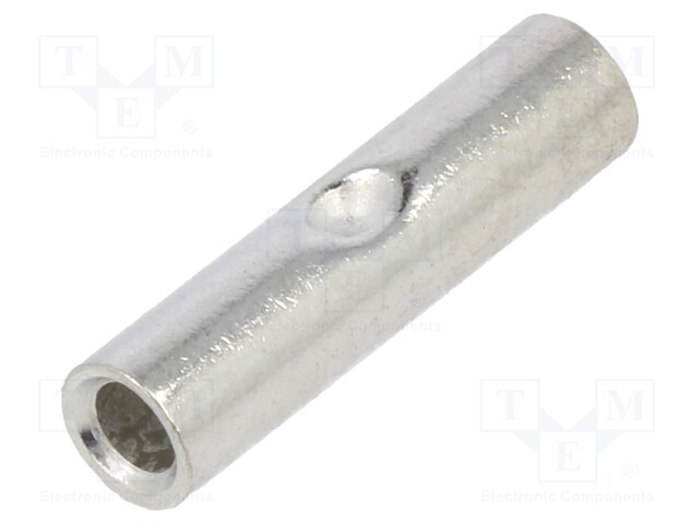 PÄÄTE: JATKOHOLKKI - KUPARI - 4MM2 - TINATTU - PURISTETTAVA - Pääteholkit ja jatkoholkit - KLA-4-201 - 1