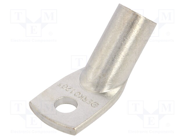 PÄÄTE: PUTKIKAAPELIKENKÄ - M10 - 120MM2 - PURISTETTAVA - TINATTU - Eristämättömät liittimet - KCS45-10-1201 - 1