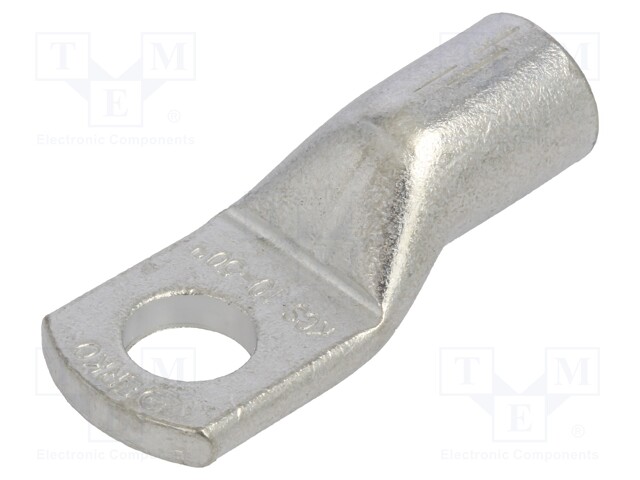 PÄÄTE: PUTKIKAAPELIKENKÄ - M10 - 50MM2 - PURISTETTAVA - TINATTU - Eristämättömät liittimet - KCS-10-501 - 1