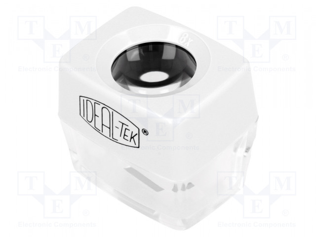 PÖYTÄSUURENNUSLASI - SUUR: X8 - LINSSI: Ø24MM - MUOVI - Suurennuslasit ja otsaluupit - IDL-818.01 - 1