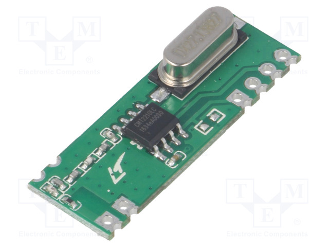 RF - AM-VASTAANOTIN - ASK,OOK - 433,92MHZ - -114DBM - SMD - RF moduulit - RFM210LCF-433S1 - 1