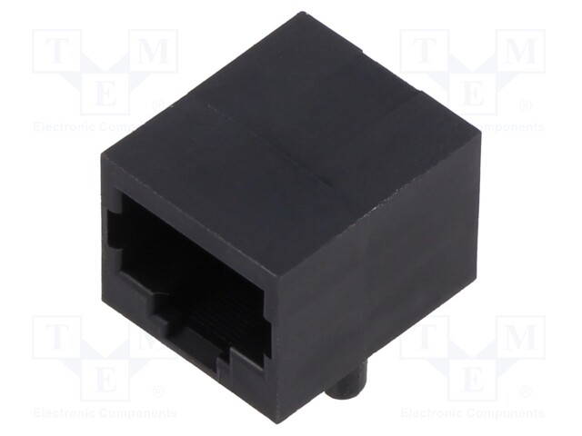 LIITIN: RJ45 - PISTORASIA - PIN: 8 - CAT: 5E - SUOJAAMATTOMAT - 8P8C - THT - RJ liittimet - MTJ-889X1 - 1