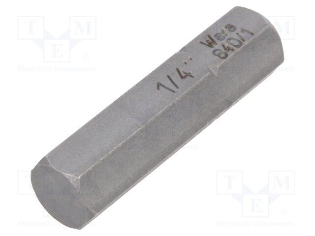RUUVAUSKÄRKI - HEX-PLUS KUUSIOKOLOAVAIN - HEX 1/4" - Ruuvauskärjet - WERA.05135076001 - 1