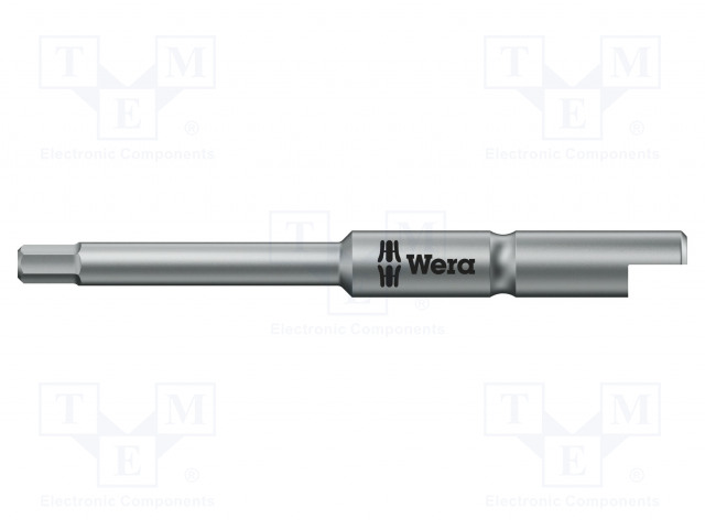 RUUVAUSKÄRKI - KUUSIOKOLO - HEX 2MM - PESÄN KOOT: 4MM - Ruuvauskärjet - WERA.05135269001 - 1