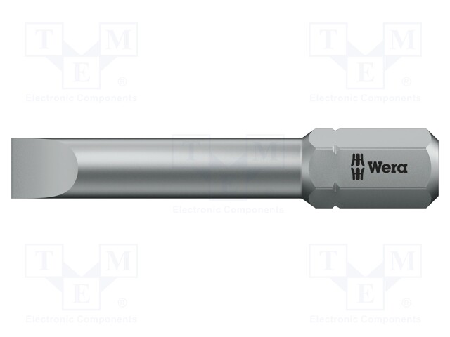RUUVAUSKÄRKI - LITTEÄ - 8,0X1,2MM - KOK.PIT: 41MM - Ruuvauskärjet - WERA.05057225001 - 1