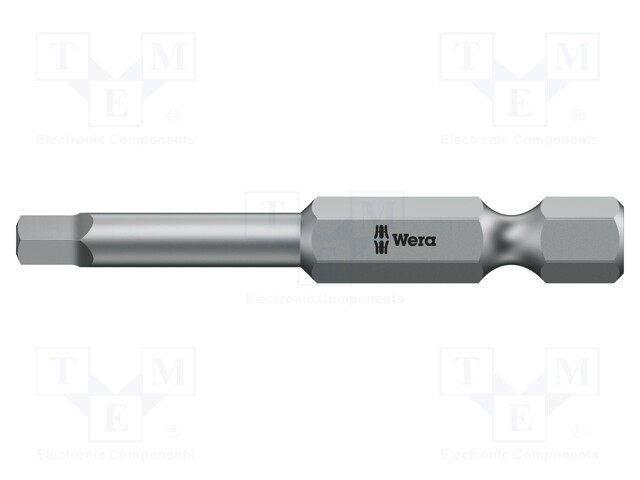 RUUVAUSKÄRKI - NELIÖ - RB2 - 1/4" - KOK.PIT: 89MM - Ruuvauskärjet - WERA.05060303001 - 1