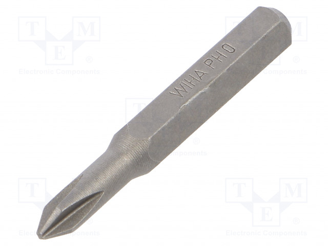 RUUVAUSKÄRKI - PHILLIPS - PH0 - PESÄN KOOT: 4MM - KOK.PIT: 28MM - Ruuvauskärjet - WIHA.40611 - 1