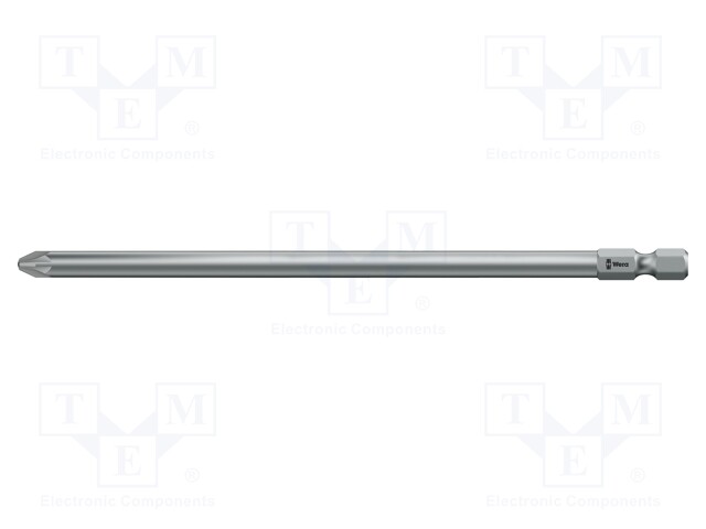 RUUVAUSKÄRKI - POZIDRIV® - PZ2 - 1/4" - KOK.PIT: 152MM - Ruuvauskärjet - WERA.05060038001 - 1