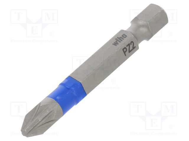 RUUVAUSKÄRKI - POZIDRIV® - PZ2 - 1/4" - KOK.PIT: 50MM - 5KPL - T - Ruuvauskärjet - WIHA.41641 - 1