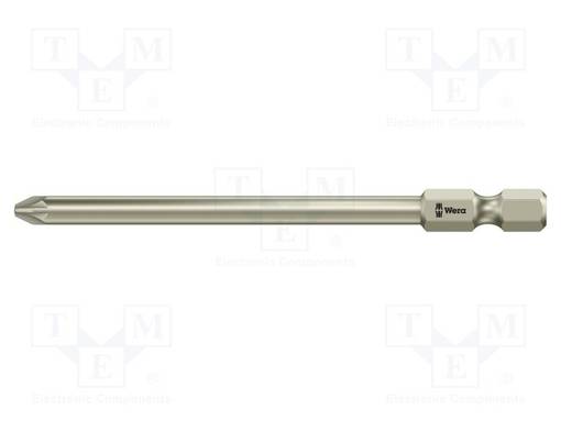 RUUVAUSKÄRKI - POZIDRIV® - PZ2 - 1/4" - KOK.PIT: 89MM - Ruuvauskärjet - WERA.05071085001 - 1