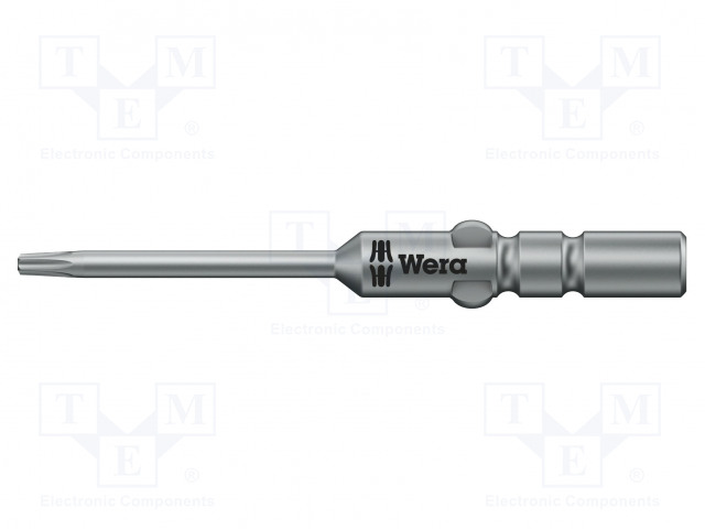 RUUVAUSKÄRKI - TORX® - TX10 - KOK.PIT: 40MM - KIINNITYS: HIOS 4MM - Ruuvauskärjet - WERA.05135409001 - 1