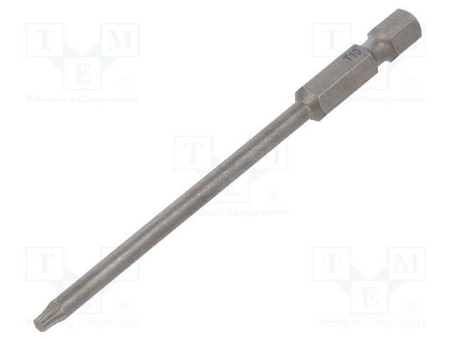 RUUVAUSKÄRKI - TORX® - TX10 - 1/4" - KOK.PIT: 90MM - PROFESSIONAL - Ruuvauskärjet - WIHA-33721 - 1