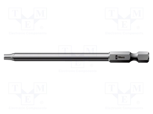 RUUVAUSKÄRKI - TORX® - TX25 - 1/4" - KOK.PIT: 89MM - Ruuvauskärjet - WERA.05060189001 - 1