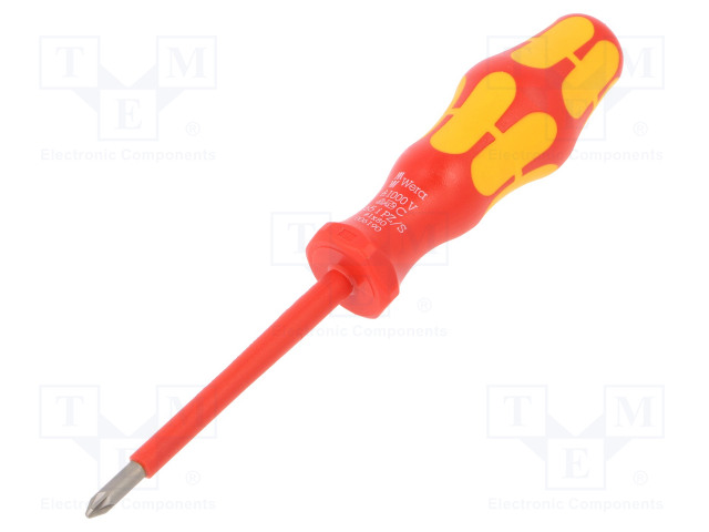 SCREWDRIVER: INSULATED - PLUSMINUS PZ-TYPE - PZ1/SL - 1KVAC - Ruuvimeisselit ja sarjat - WERA.05006190001 - 1