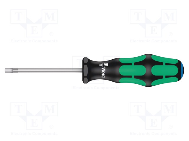 SCREWDRIVER: STANDARD - HEX PLUS KEY - HEX 4MM - BLADE LENGTH: 75MM - Ruuvimeisselit ja sarjat - WERA.05023115001 - 1