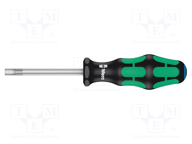 SCREWDRIVER: STANDARD - HEX PLUS KEY - HEX 8MM - BLADE LENGTH: 100MM - Ruuvimeisselit ja sarjat - WERA.05023130001 - 1