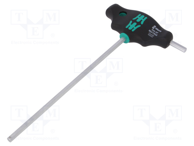 SCREWDRIVER: STANDARD - HEX KEY - HEX 6MM - WITH HOLDING FUNCTION - Ruuvimeisselit ja sarjat - WERA.05023348001 - 1