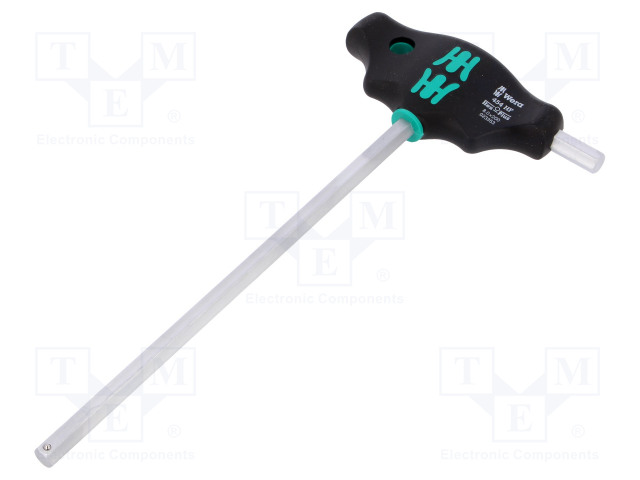 SCREWDRIVER: STANDARD - HEX KEY - HEX 8MM - WITH HOLDING FUNCTION - Ruuvimeisselit ja sarjat - WERA.05023353001 - 1